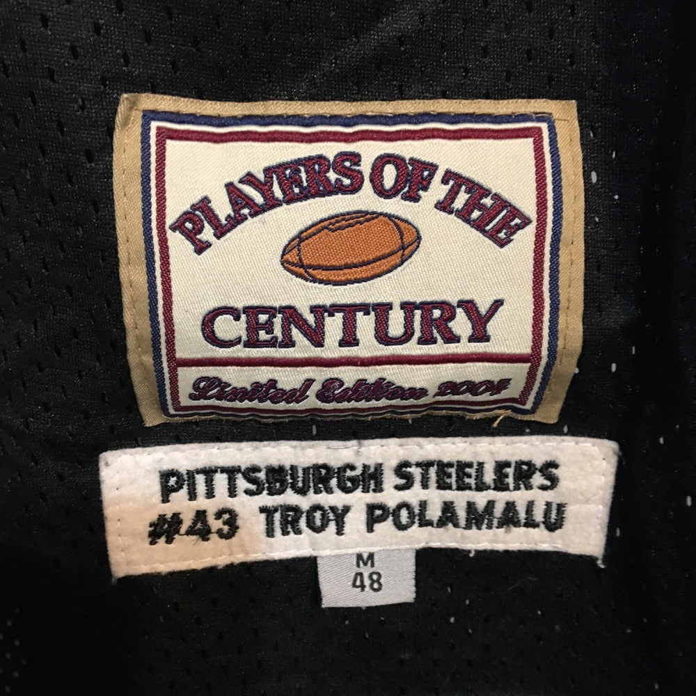 Men’s Player Of The Century Polamalu (XL) - Picture 2 of 4